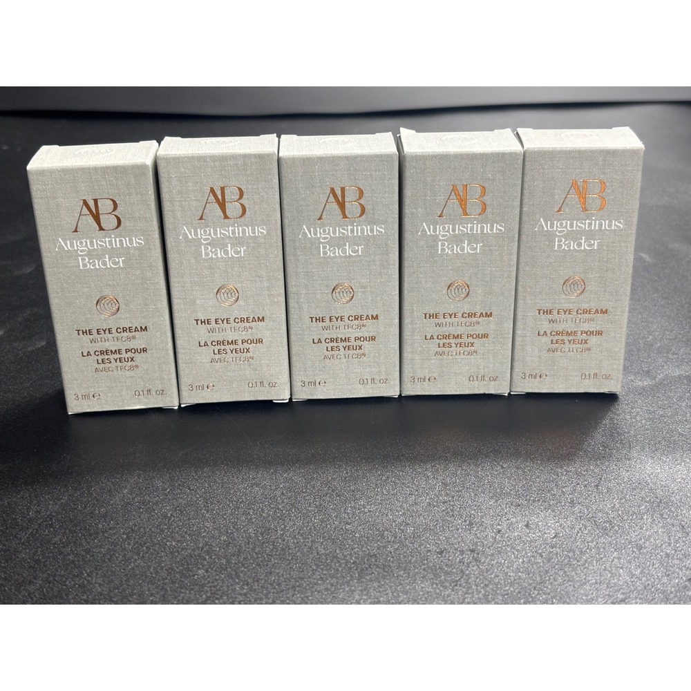 5 x Luxury Eye Cream (Augustinus*Bader) The Eye Cream 3ml Travel Size New Sealed